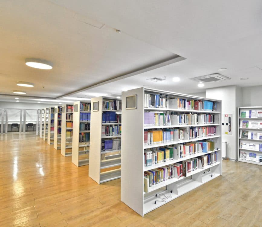 The library at Biruni University