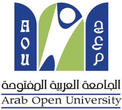 Arab open university logo