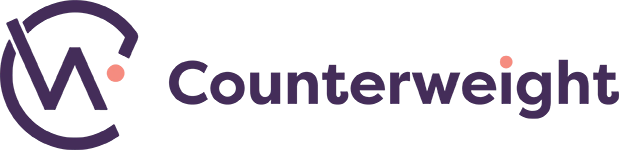 Logo counterweight